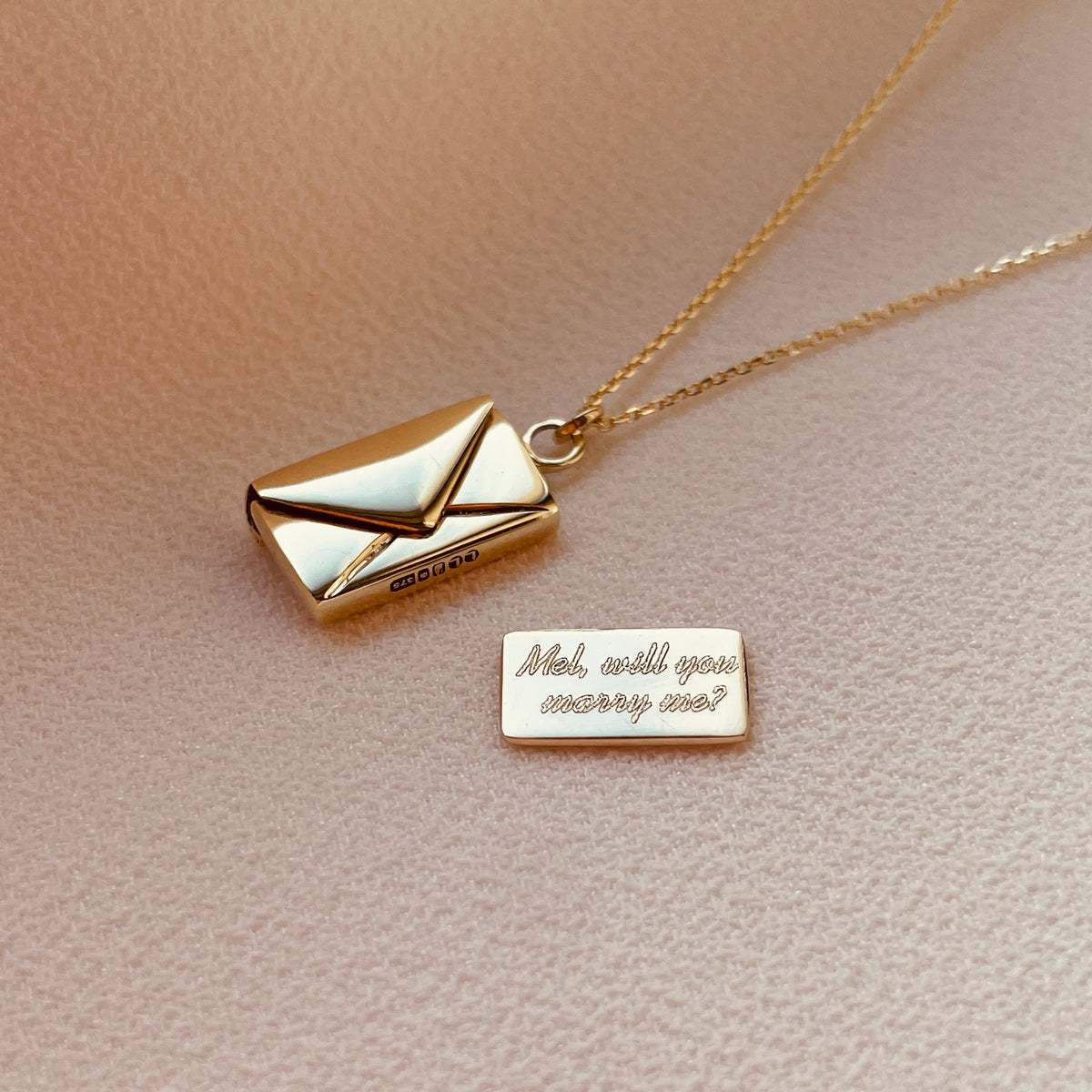 Tiffany and hotsell co envelope necklace