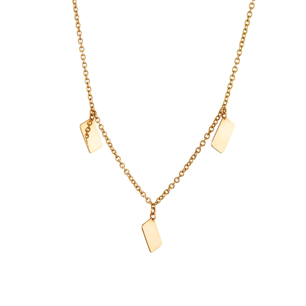 Story Necklace - 9ct Gold