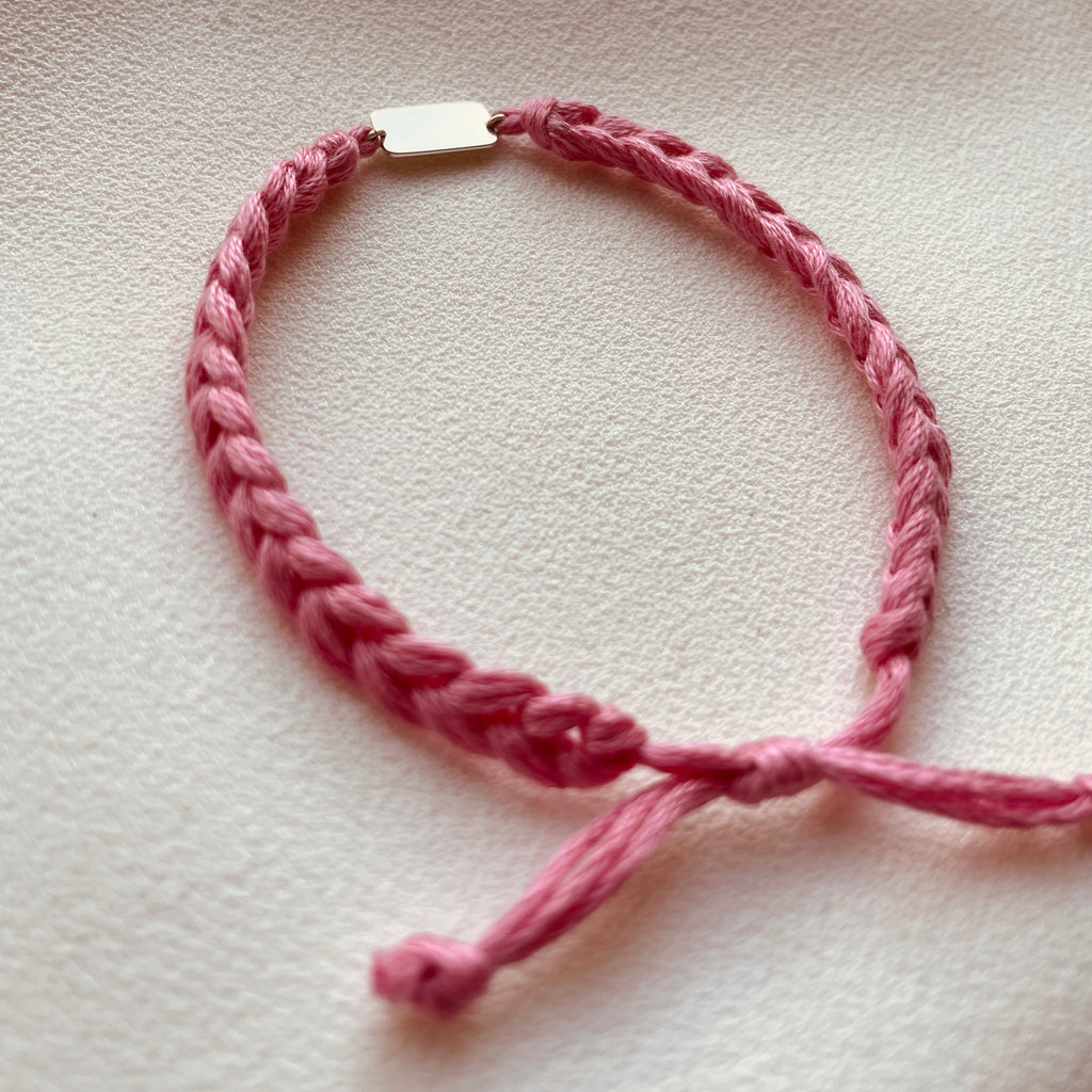 Connect Bracelet - Pastel Pink