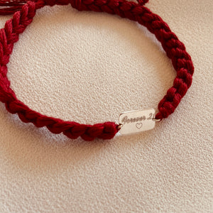 Connect Bracelet - Berry Red