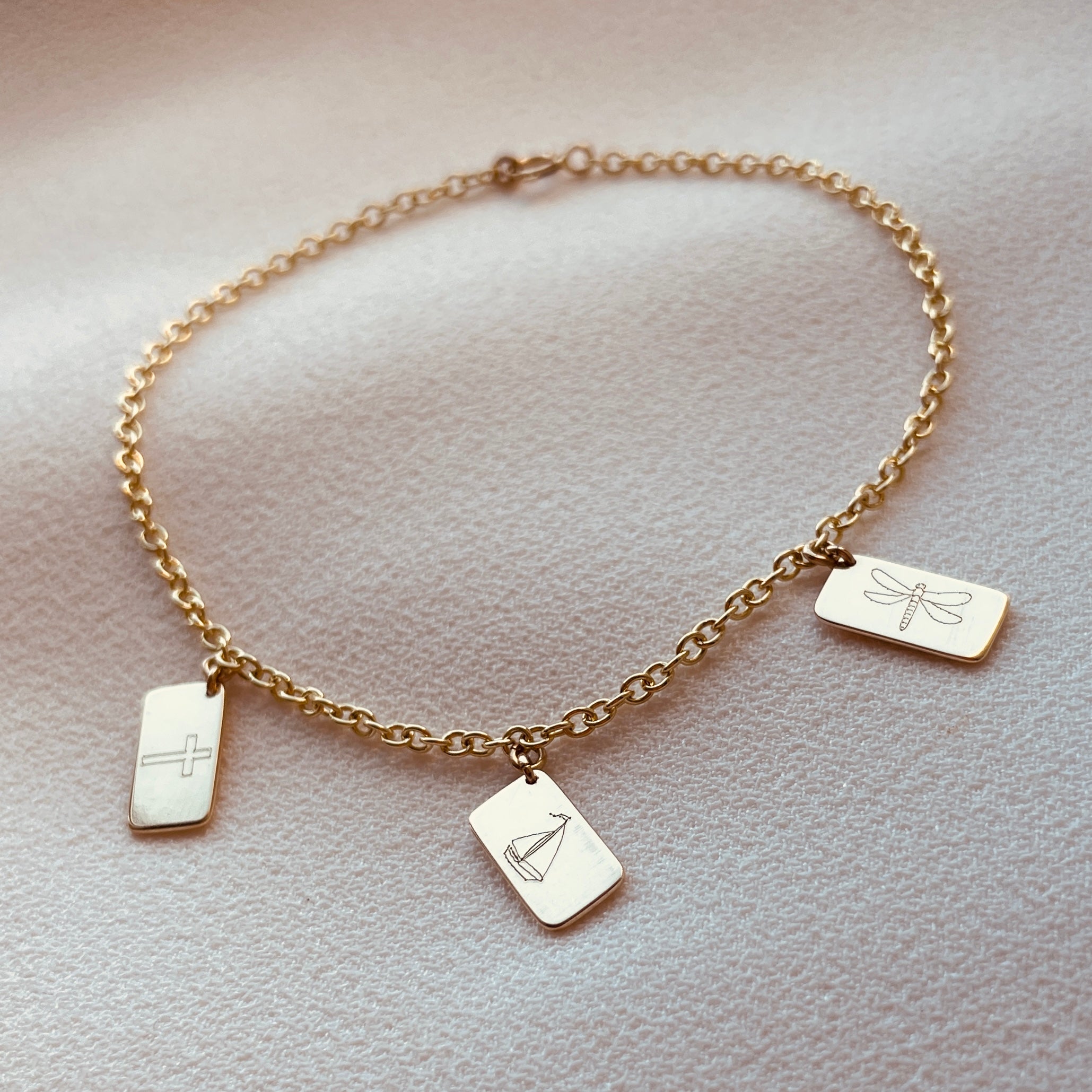 Story Bracelet - 9ct Gold