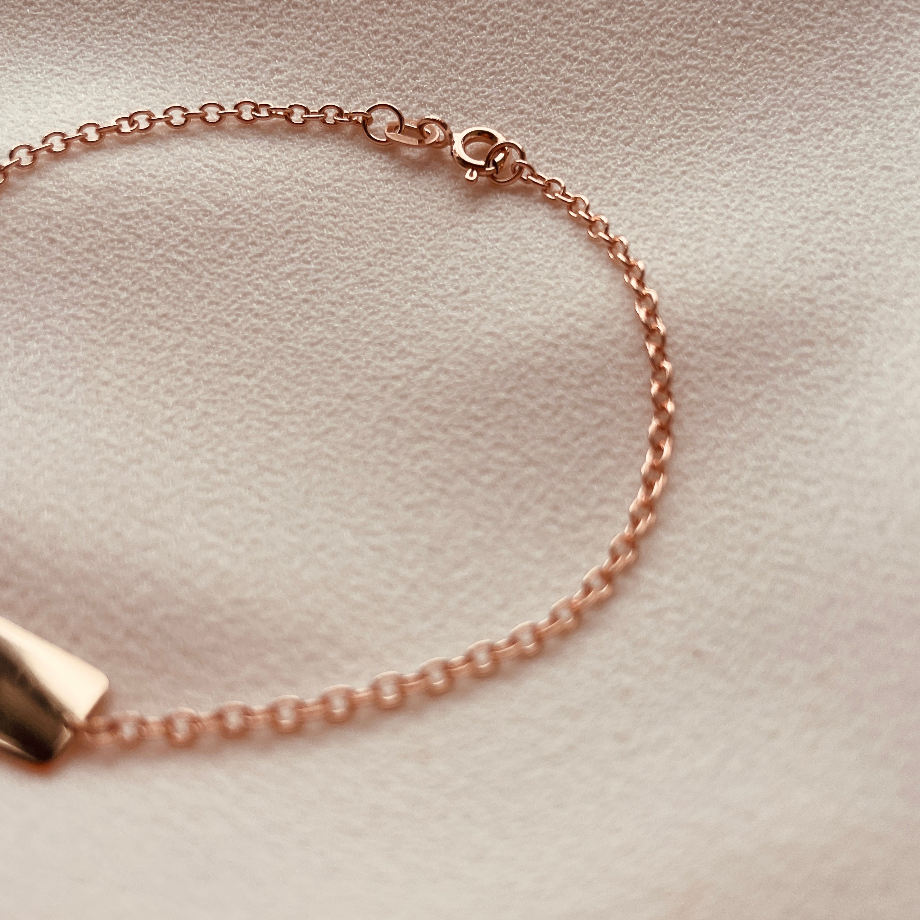 Tailor-Made Landscape Slip Bracelet - Rose Gold