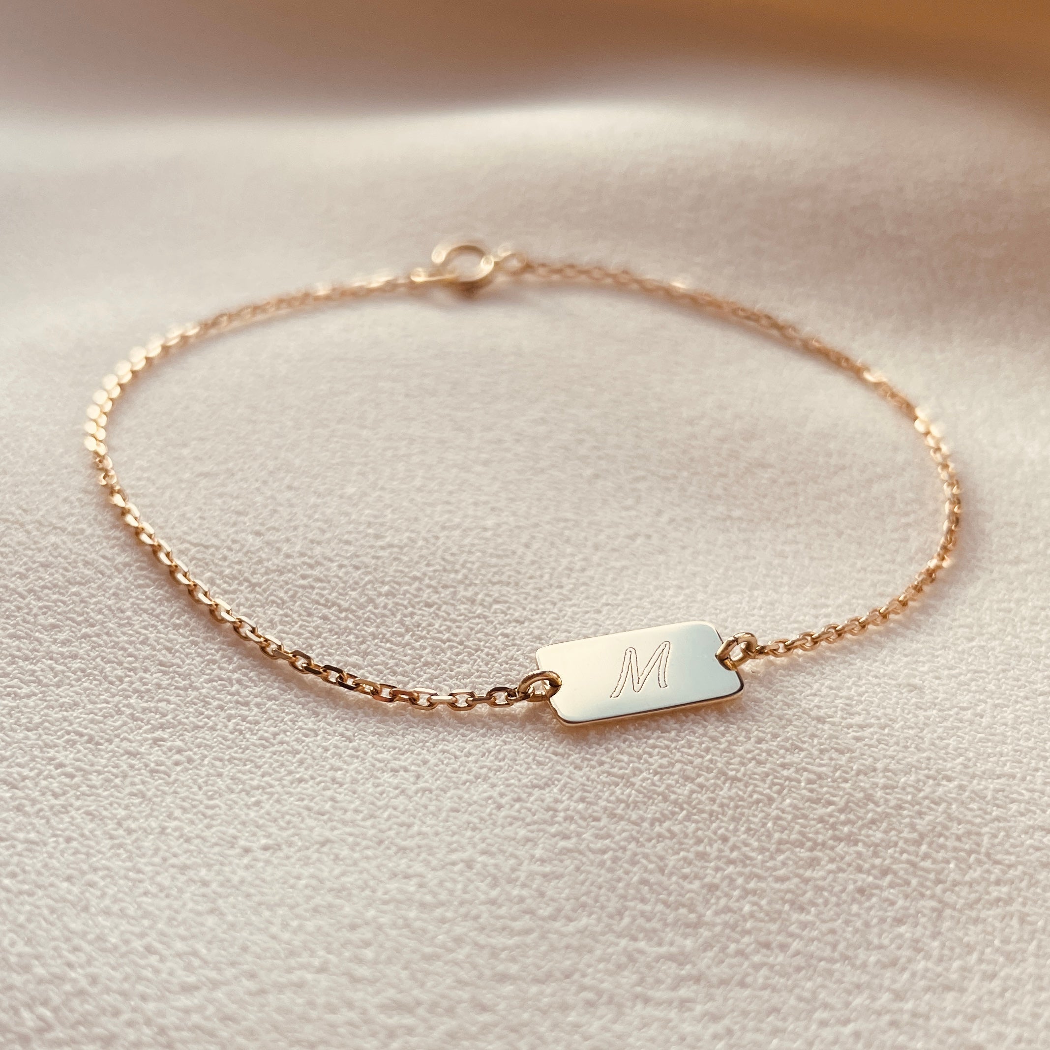 Landscape Slip Bracelet - 18ct Gold
