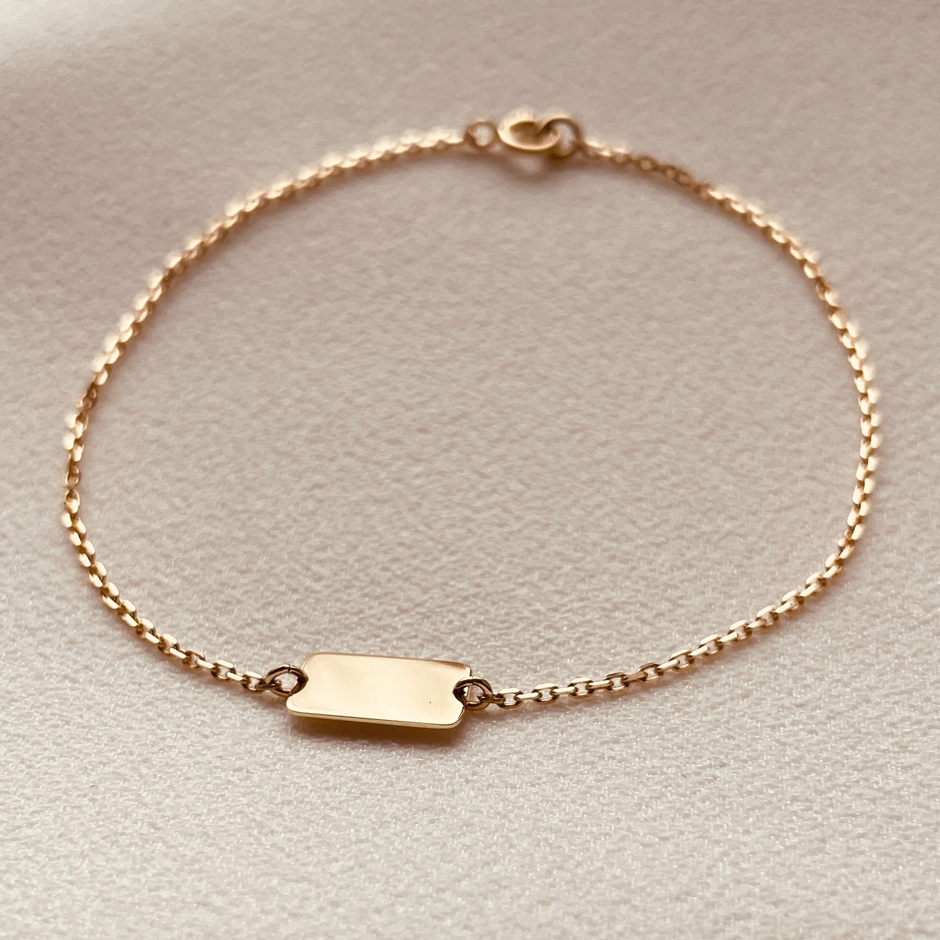 Landscape Slip Bracelet - 18ct Gold