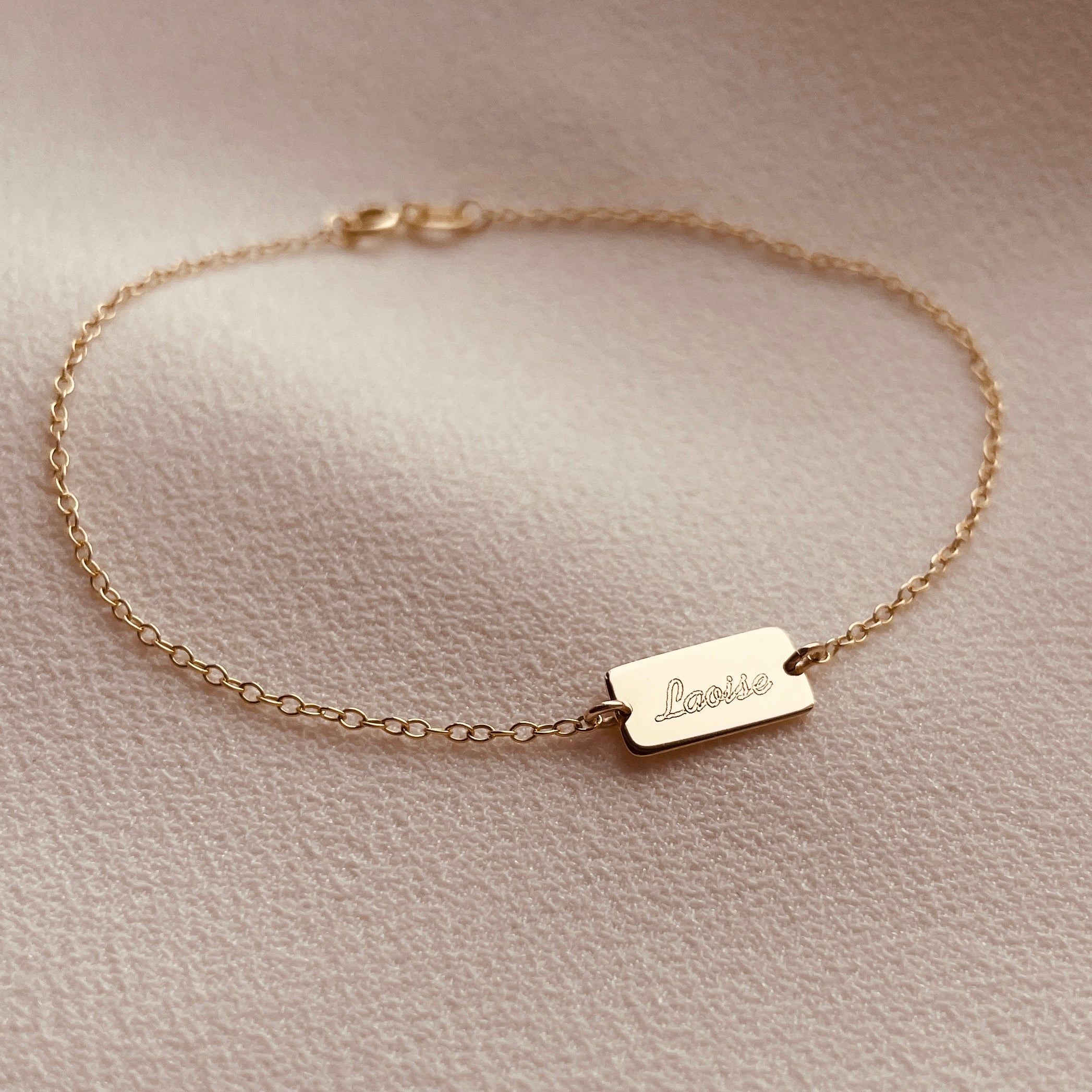 Landscape Slip Bracelet - 9ct Gold