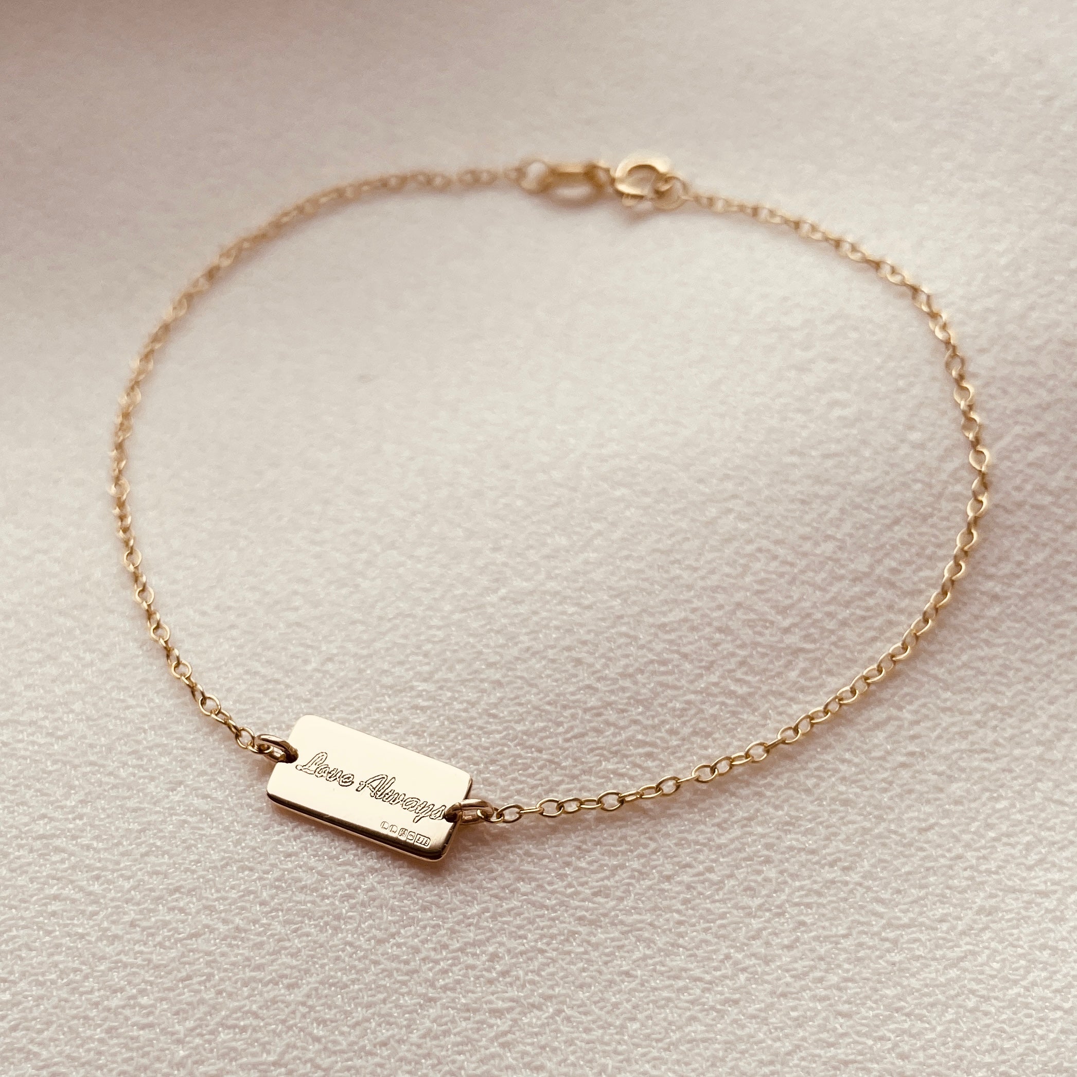 Landscape Slip Bracelet - 9ct Gold