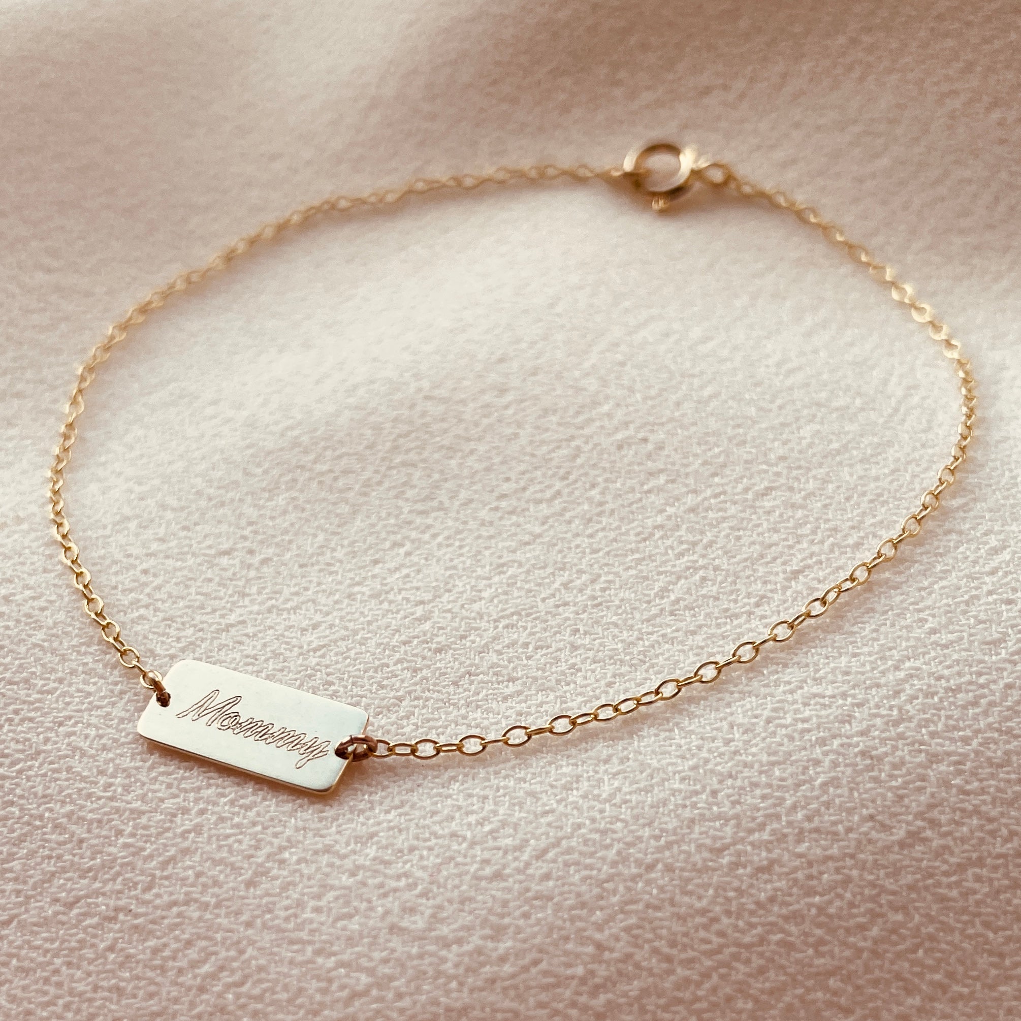 Landscape Slip Bracelet - 9ct Gold