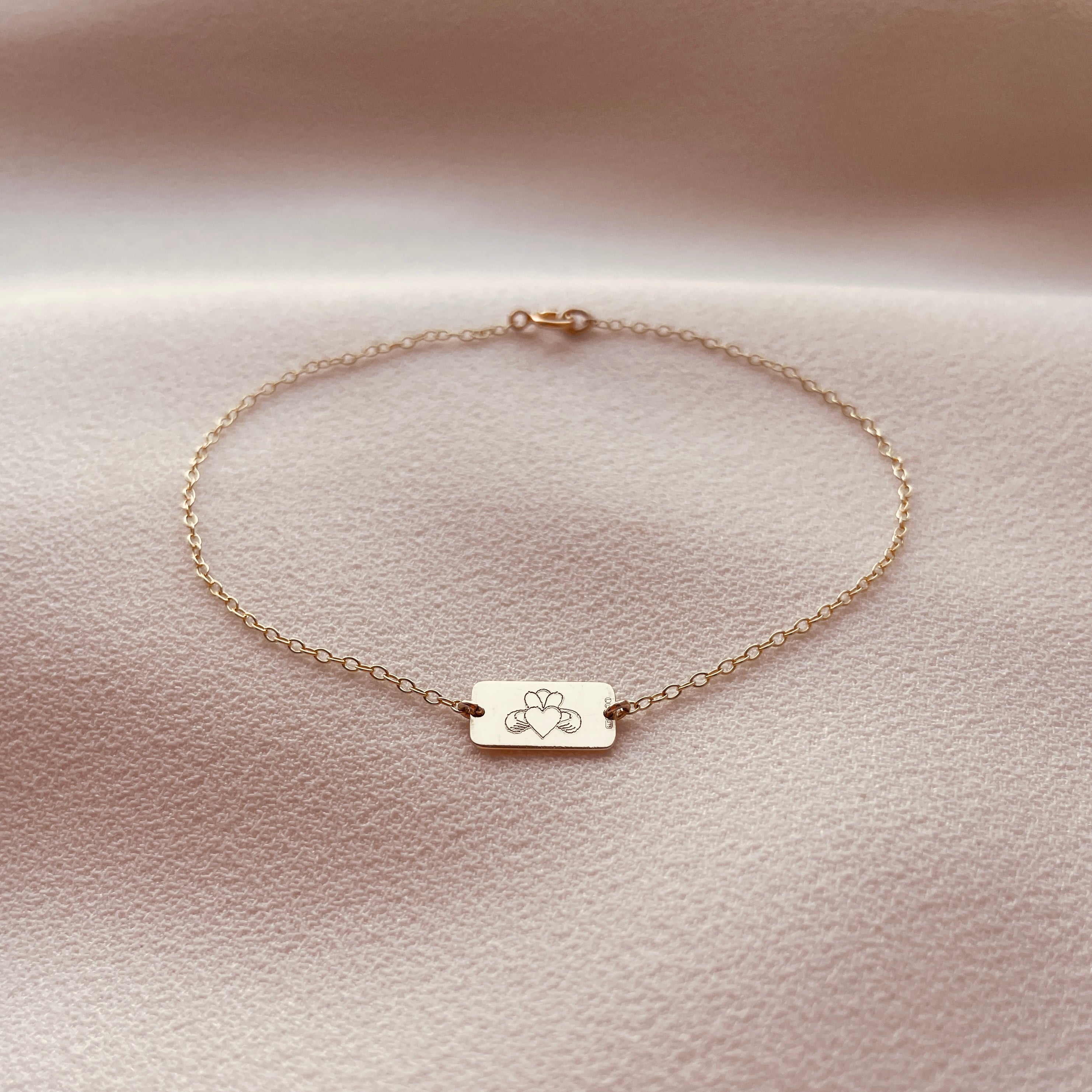 Landscape Slip Bracelet - 9ct Gold