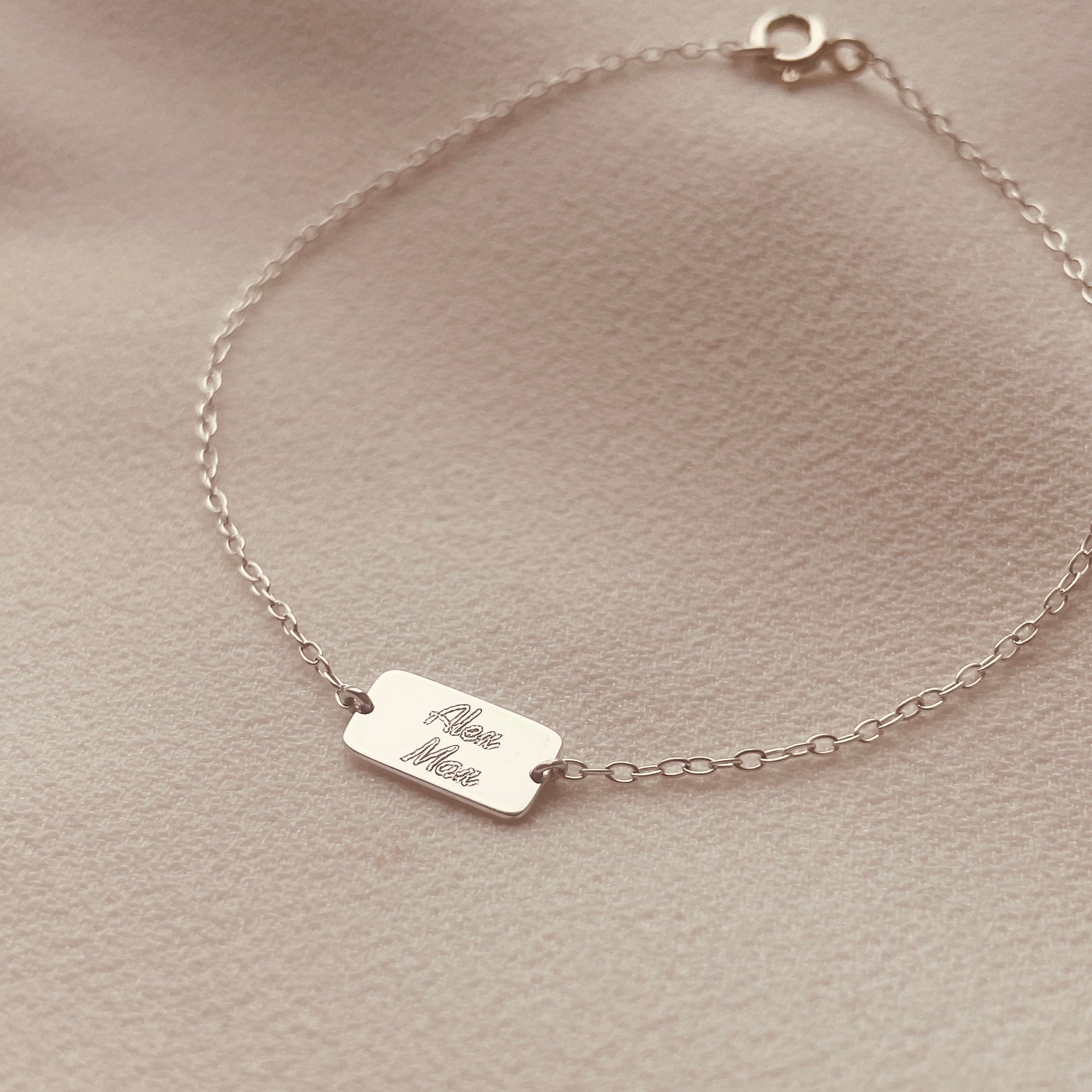 Landscape Slip Bracelet - Sterling Silver