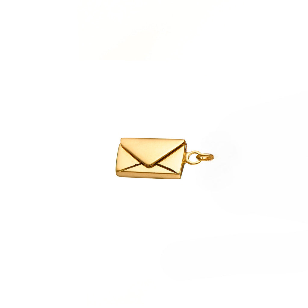 Signature Envelope Pendant - 18ct Gold