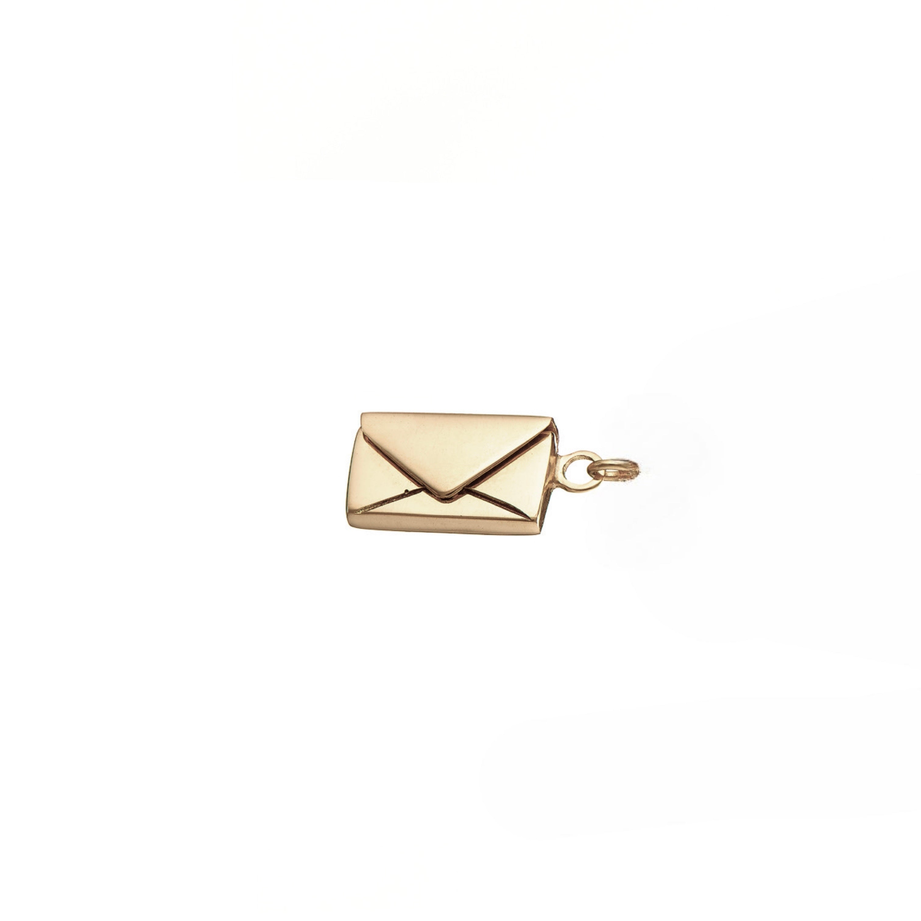 Signature Envelope Pendant - 9ct Gold