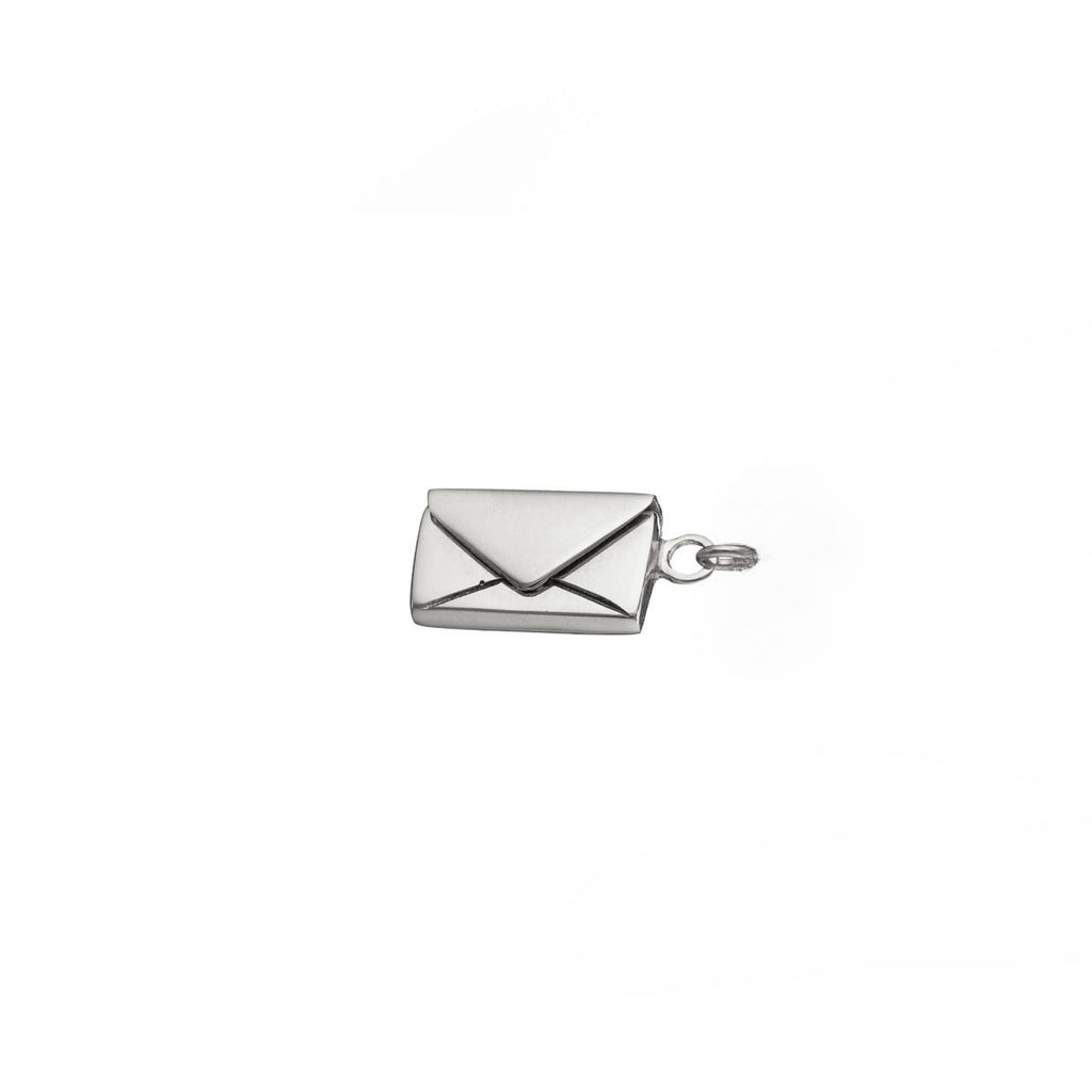 Signature Envelope Pendant - Sterling Silver