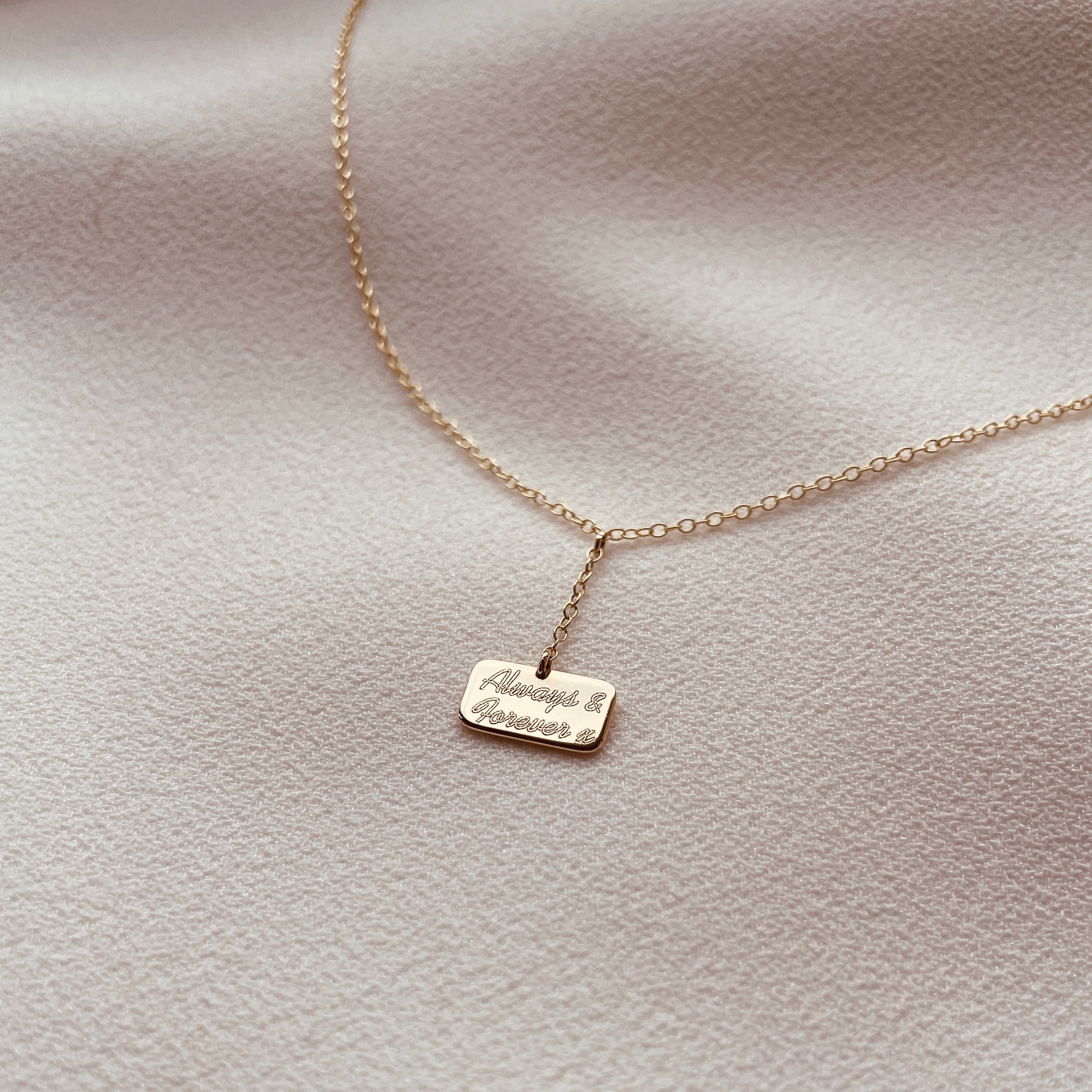 Slip Necklace - 9ct Gold