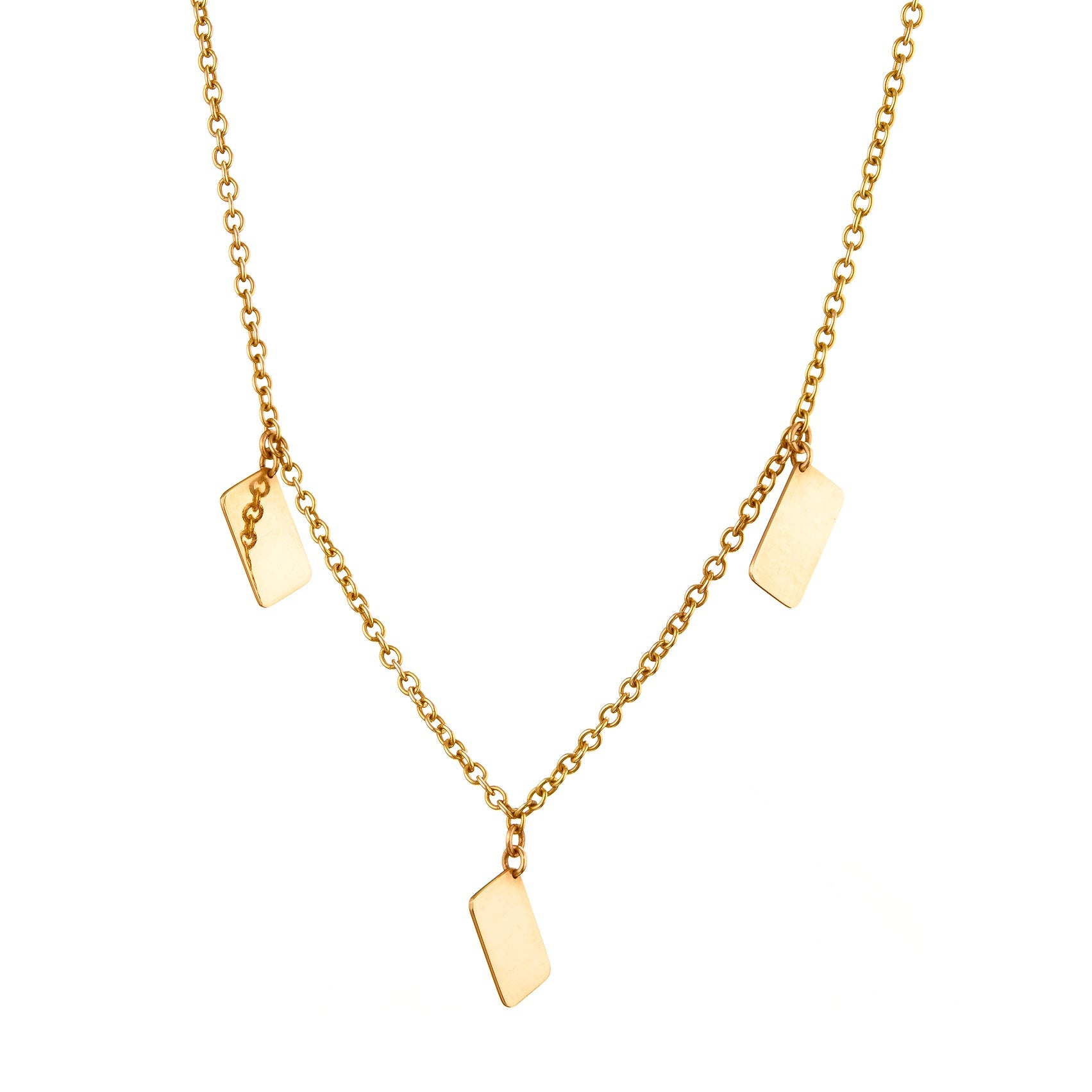 Story Necklace - 18ct Gold
