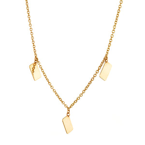 Story Necklace - 18ct Gold