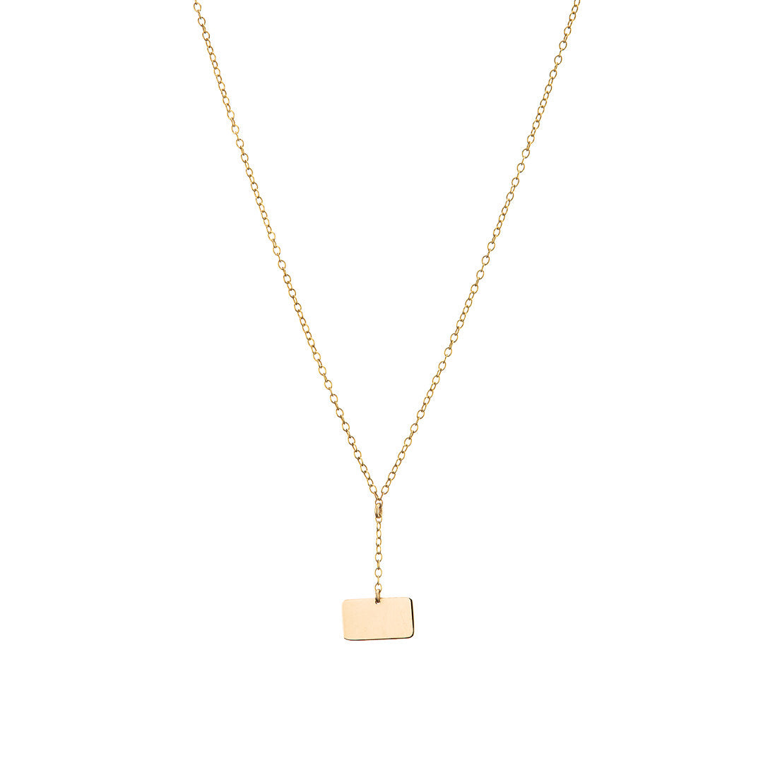 Slip Necklace - 9ct Gold