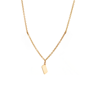 Story Necklace - 9ct Gold - 1 Slip